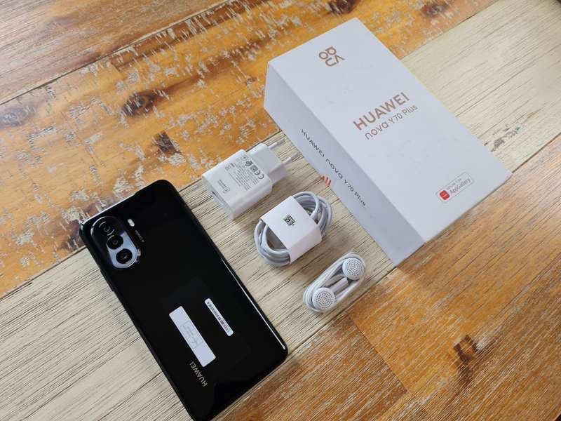 Huawei Nova Y70 Plus 128GB Midnight Black