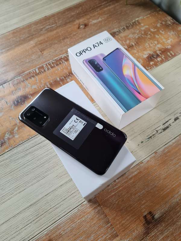 Oppo A74 5G 128GB Fluid Black