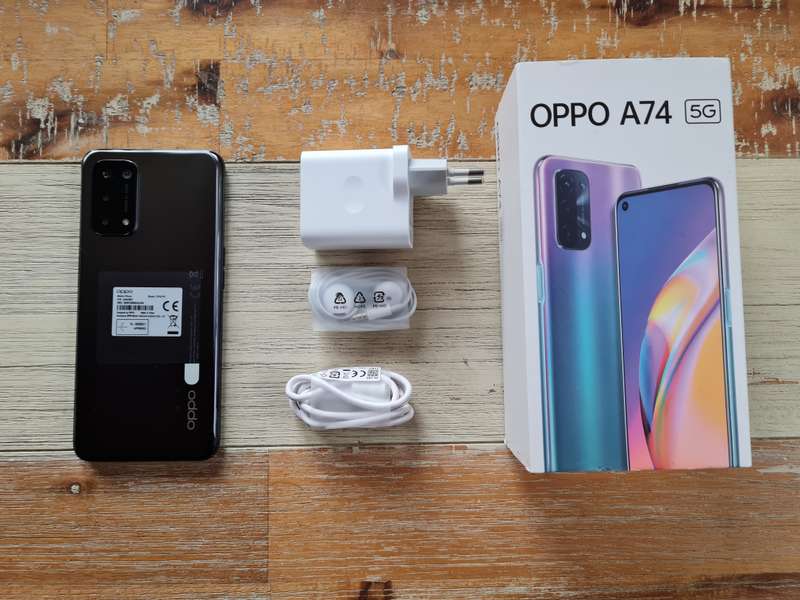 Oppo A74 5G 128GB Fluid Black