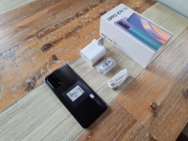 Oppo A74 5G 128GB Fluid Black