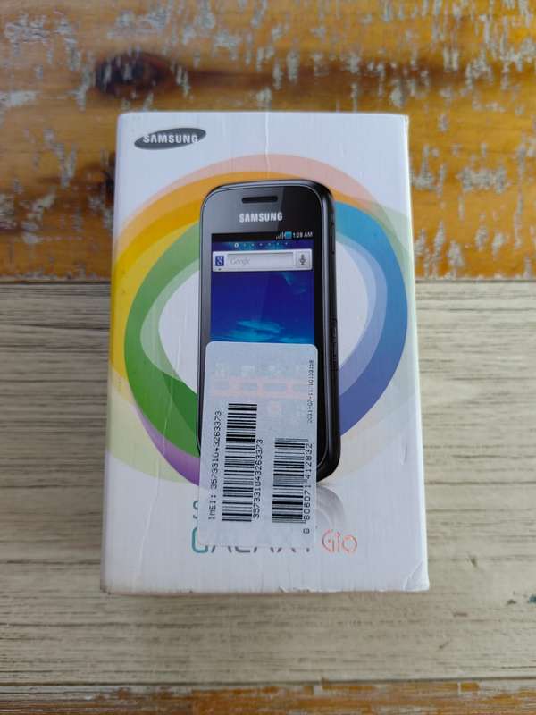 Samsung Galaxy Gio 158MB Dark Silver