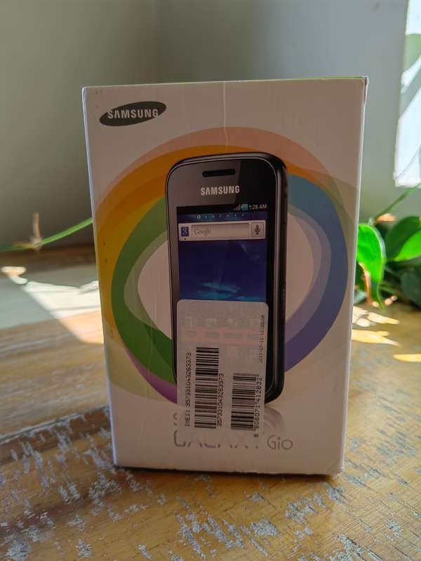 Samsung Galaxy Gio 158MB Dark Silver