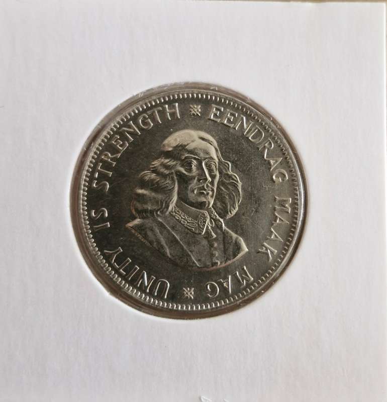 1963 Scarce South Africa 50c Pattern Hern A19