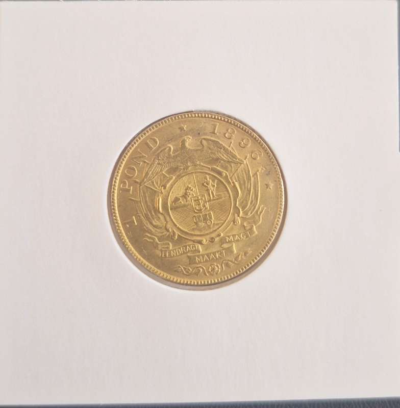 1896 ZAR Kruger Pond Higher Grade