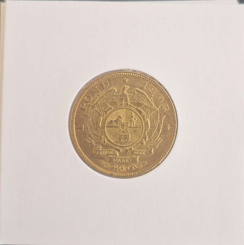 1895 ZAR Kruger Pond Higher Grade