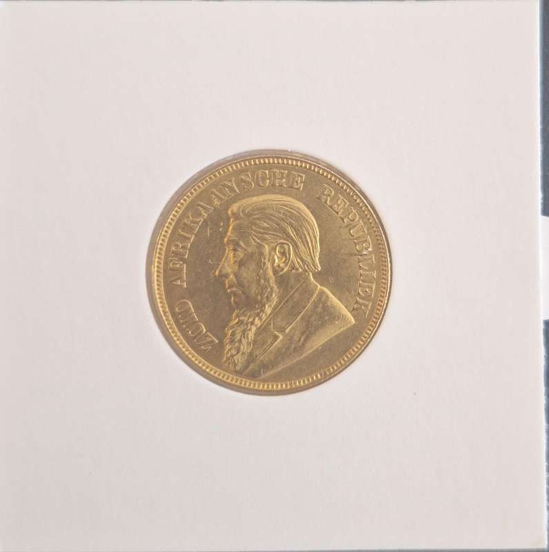 1898 ZAR Kruger Pond Higher Grade AU/Unc