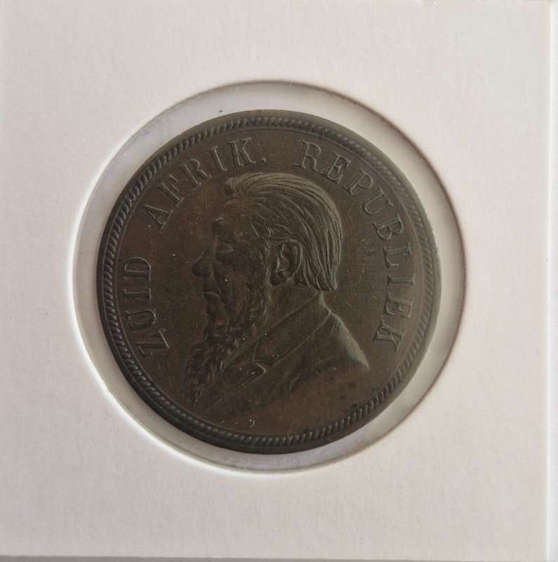 1893 ZAR Kruger Penny Scarce