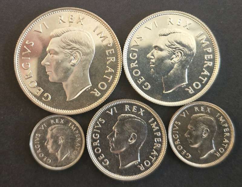 1946 Union of South Africa Silver Proof Set