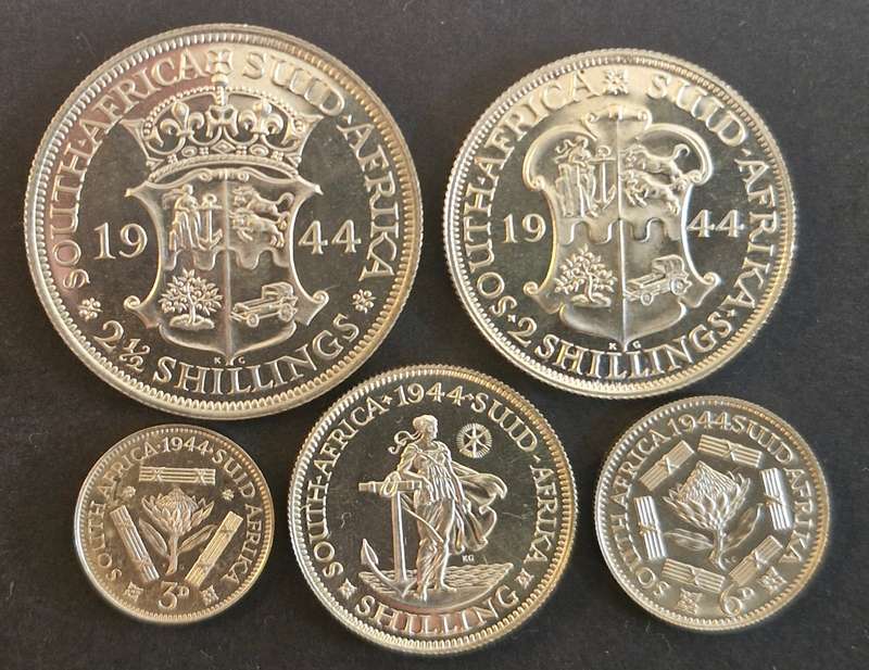 1944 Union of South Africa Silver Proof Set