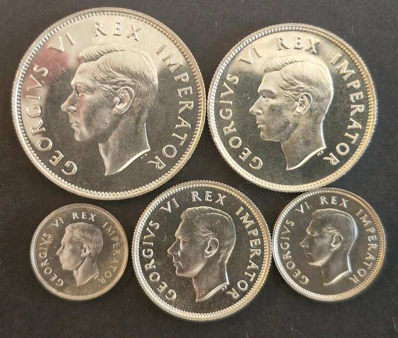 1944 Union of South Africa Silver Proof Set