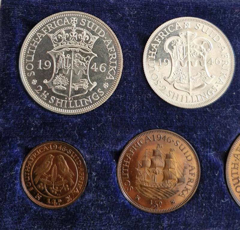 1946 Union of South Africa Full Proof Set