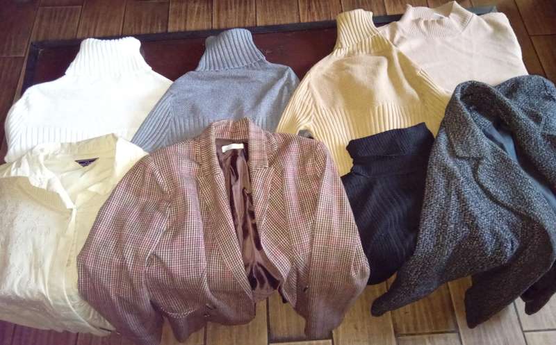 Second hand ladies winter tops and jackets