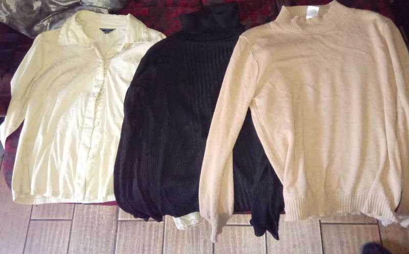 Second hand ladies winter tops and jackets