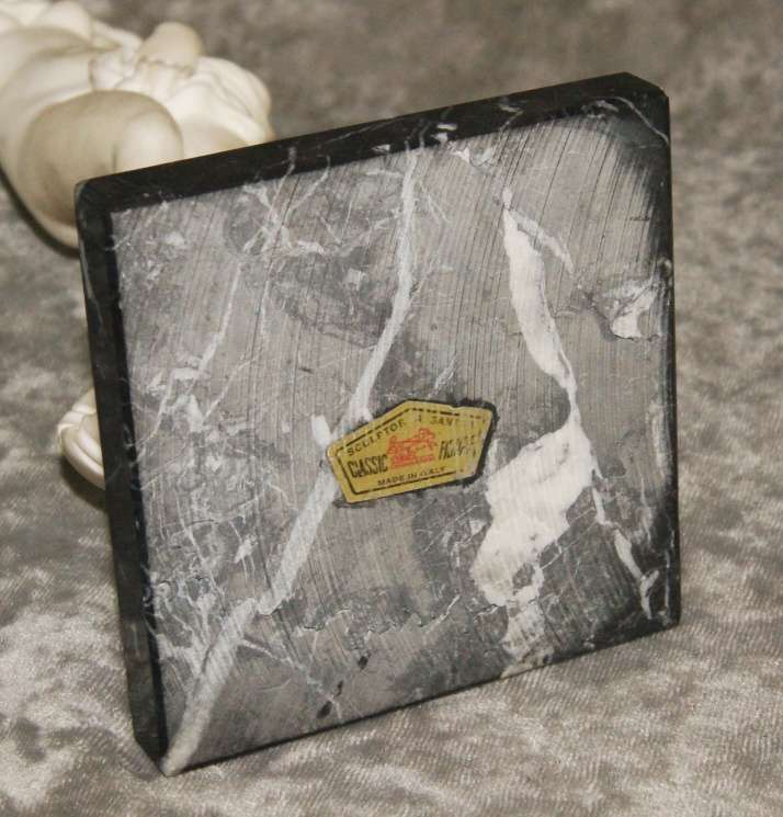 A. Santini "The birth of Venus" statue on marble base
