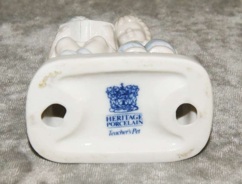 Heritage Porcelain "Teacher's Pet" figurine