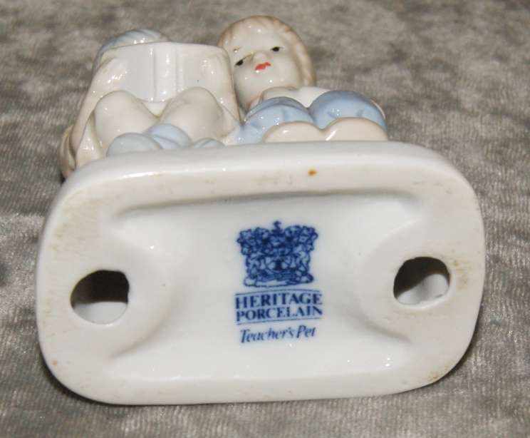 Heritage Porcelain "Teacher's Pet" figurine