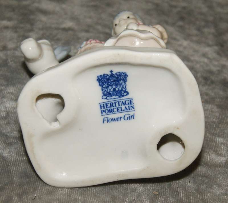 Heritage Porcelain "Flower Girl" figurine