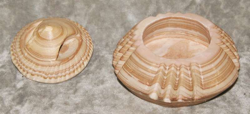 Soapstone hand carved trinket box