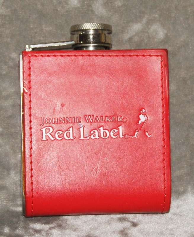 Johnnie Walker Red Label Flask