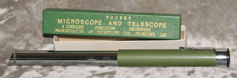 Pocket microscope and telescope