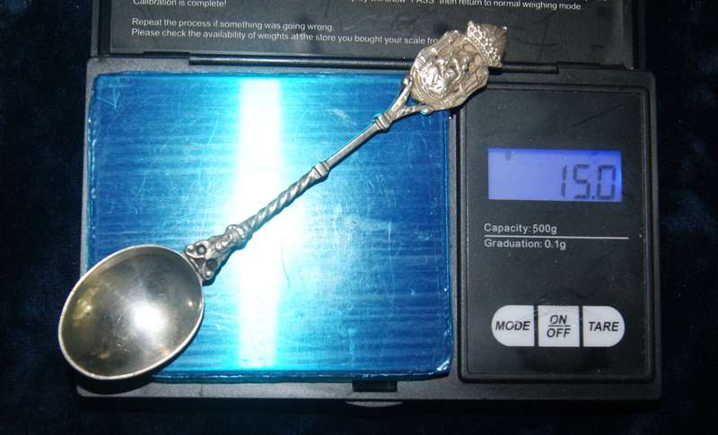 835 Danish silver teaspoon (15g) @ ccrraazzyy low R1 start