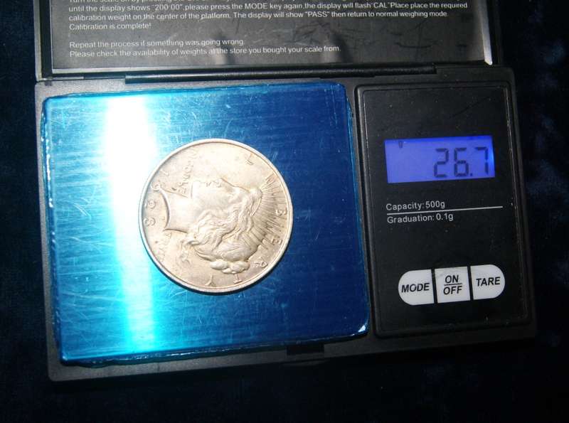 1923 Silver peace dollar 90% silver (26.7g) @ ccrraazzyy low R1 start