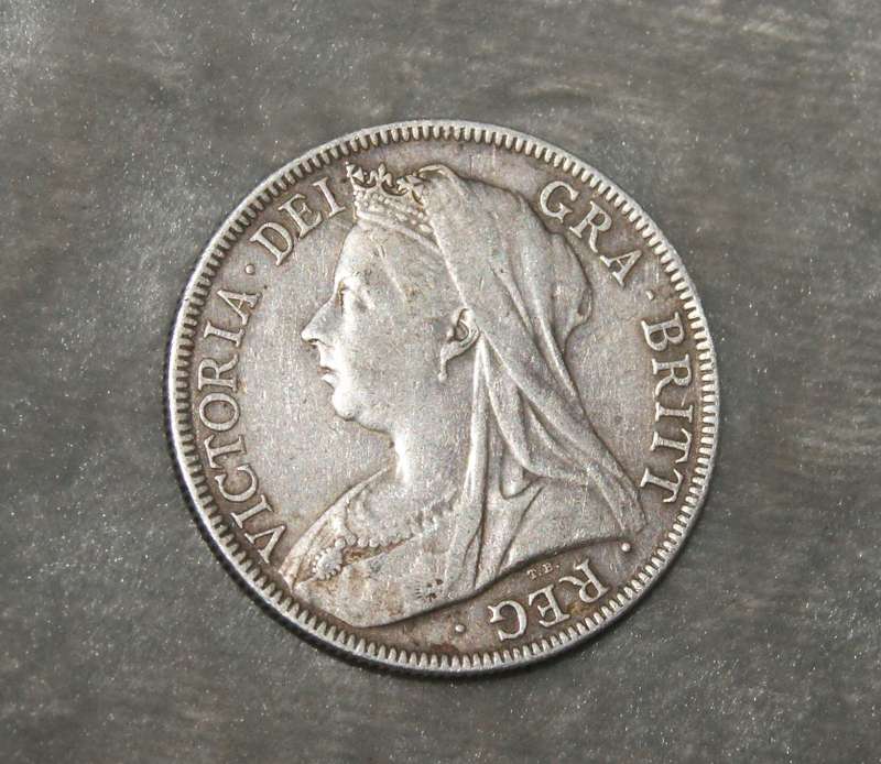 1899 Victoria 3rd portrait coin