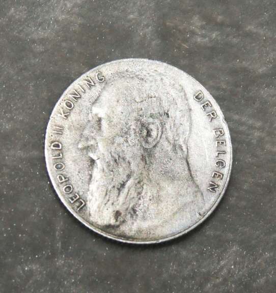 1901 Belgium 50c Dutch text
