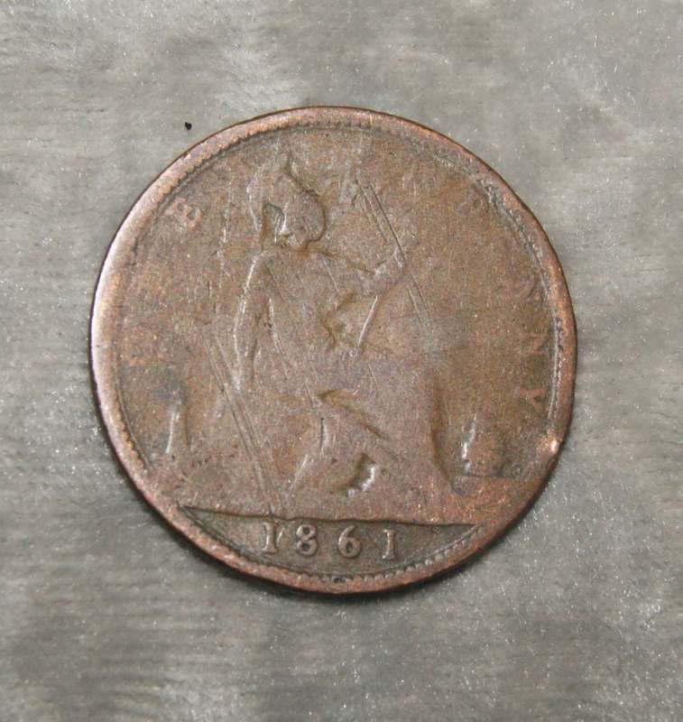 1861 1 Penny
