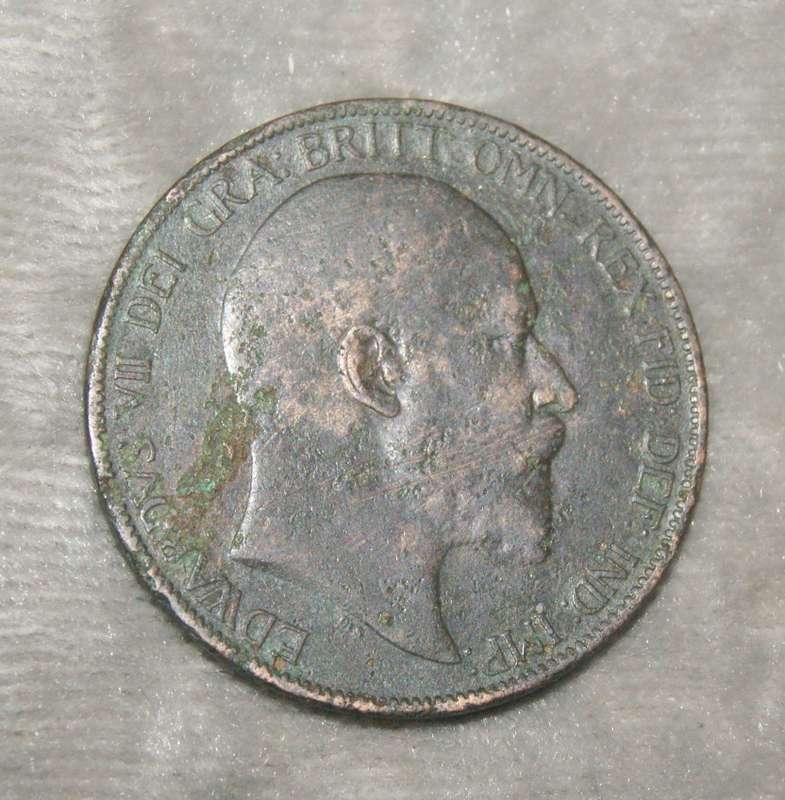 1902 British 1 penny