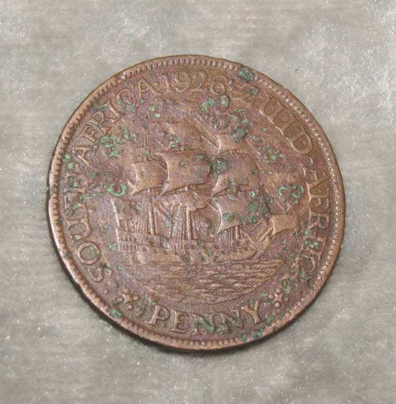 1926 South African penny