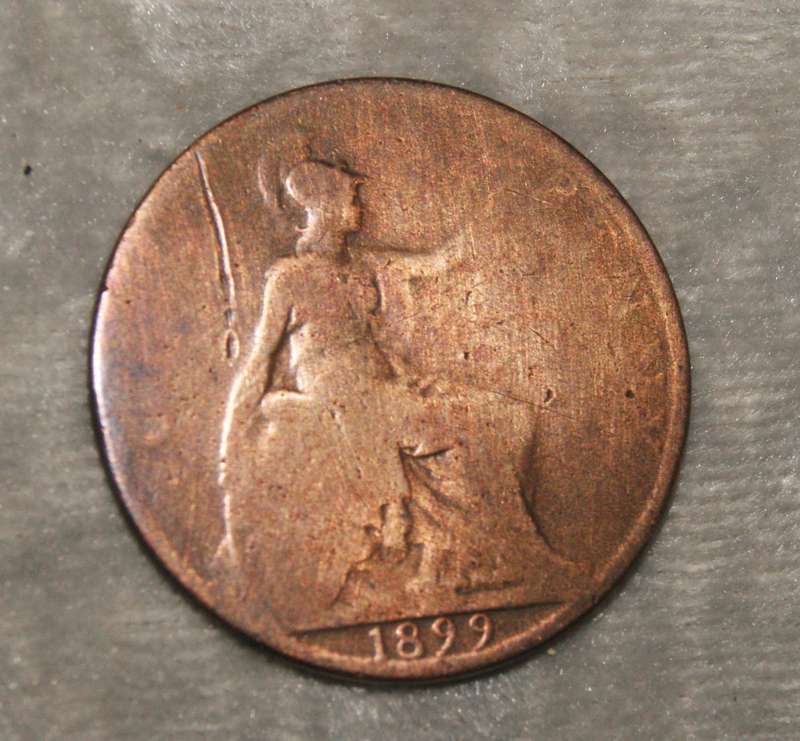 1899 UK one penny