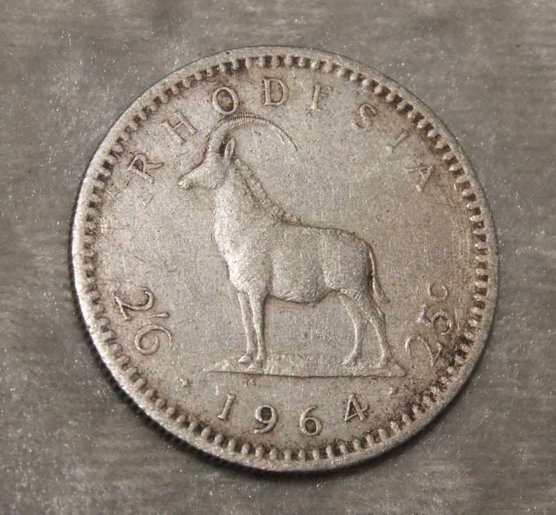 Rhodesia 1964 25c