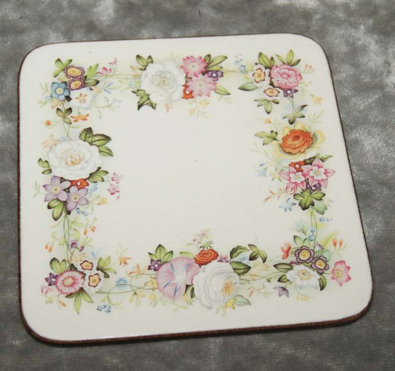 Pimpernel Victorian pattern set of 6 coasters in original box
