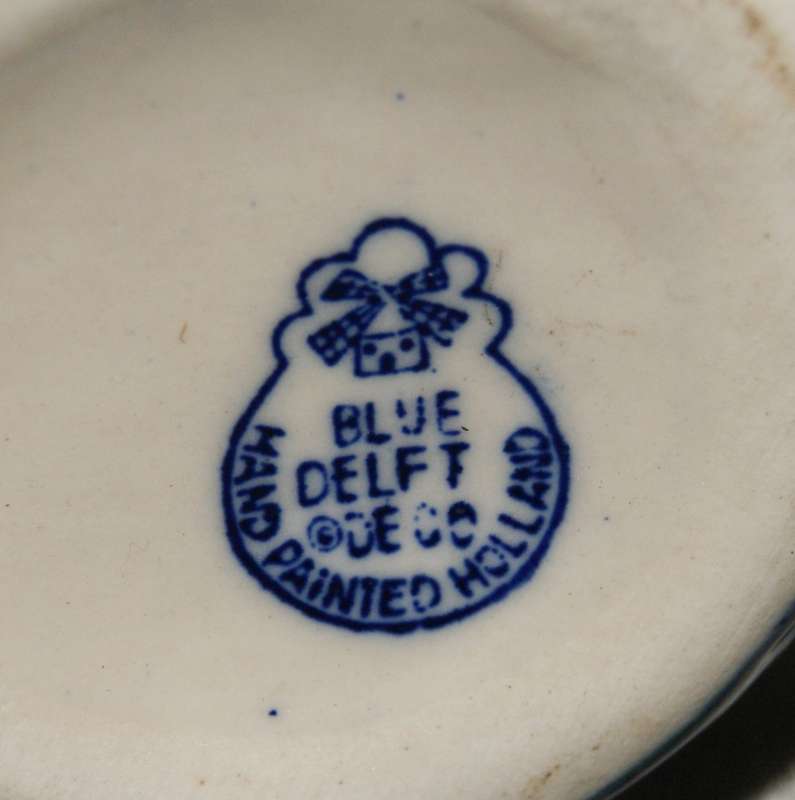 Blue Delft hand painted Holland votif candle holder