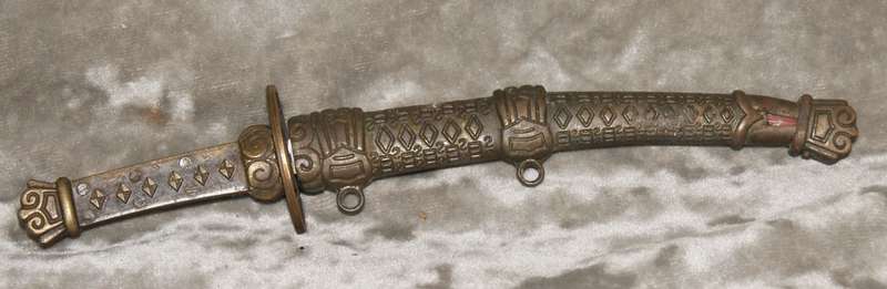 Japanese katana style letter opener