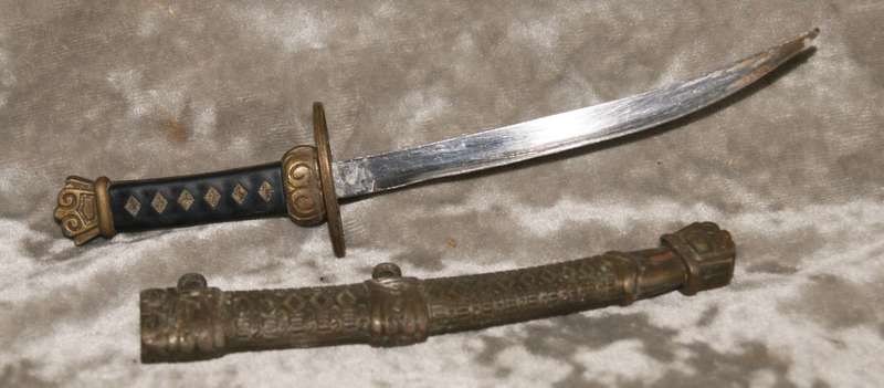Japanese katana style letter opener