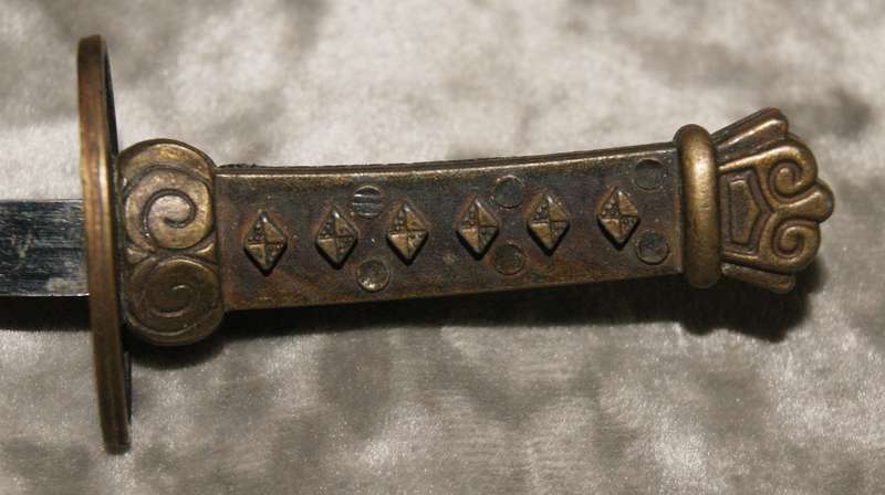 Japanese katana style letter opener