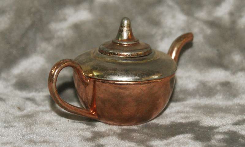 Miniature copper kettle