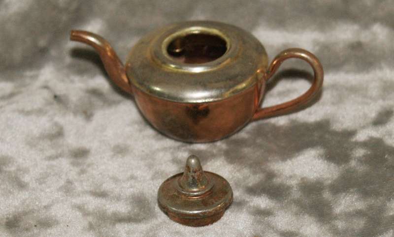 Miniature copper kettle