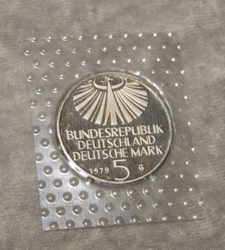 1979 Proof in original sealed pack Otto Hahn commemorative coin