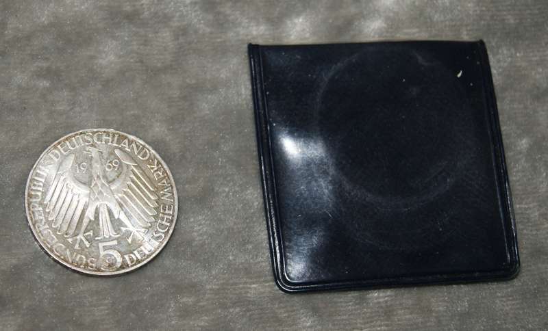1969 5 Deutsche mark Theodor Fontane (62.5% silver proof coin)