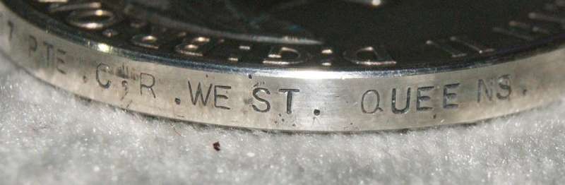 Queens service medal "Malaya" @ crazy low R1 start