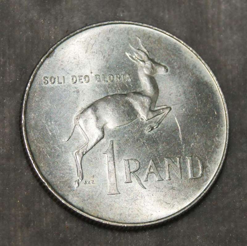 1966 Silver R1 coin 80% silver (15g) @ crazy low R1 start
