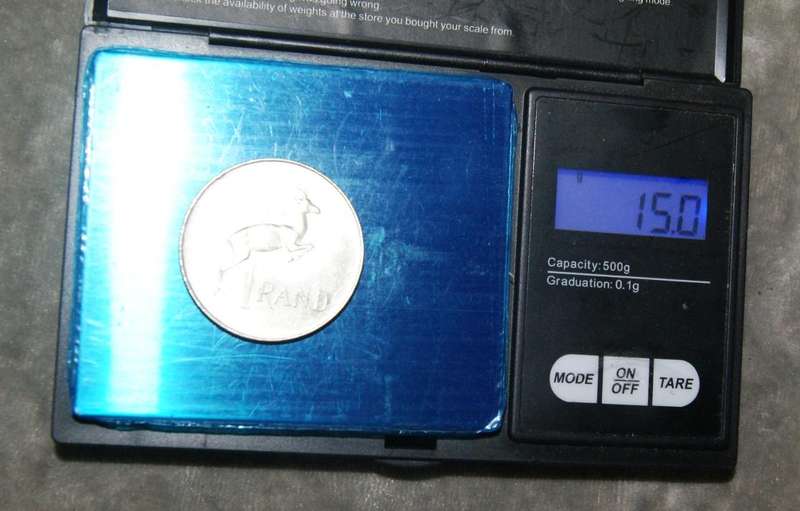 1966 Silver R1 coin 80% silver (15g) @ crazy low R1 start
