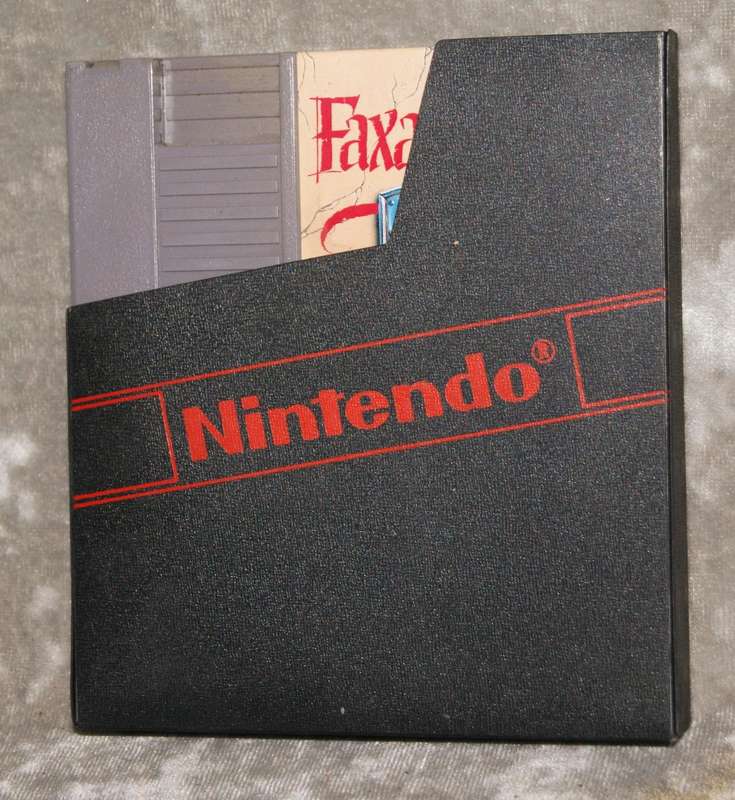 Nintendo NES "Faxanadu game cartridge in protective case (excellent condition) @ crazy low R1 start