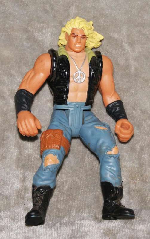 1996 G.I Joe extreme metal head figure