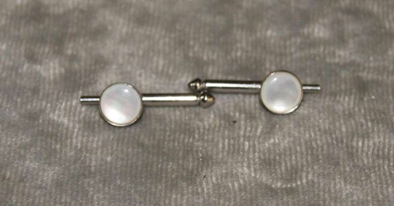 Vintage rare Swank mother of pearl cufflinks
