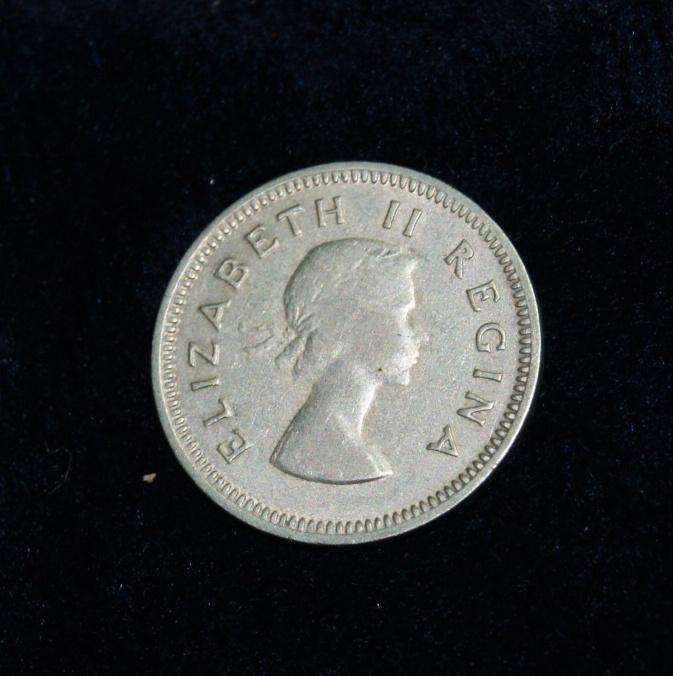 1955 South African Tickey 3d @ crazy low R1 start