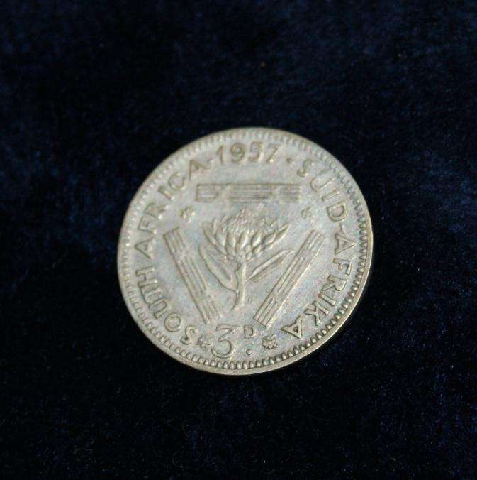 1957 South African Tickey 3d @ crazy low R1 start